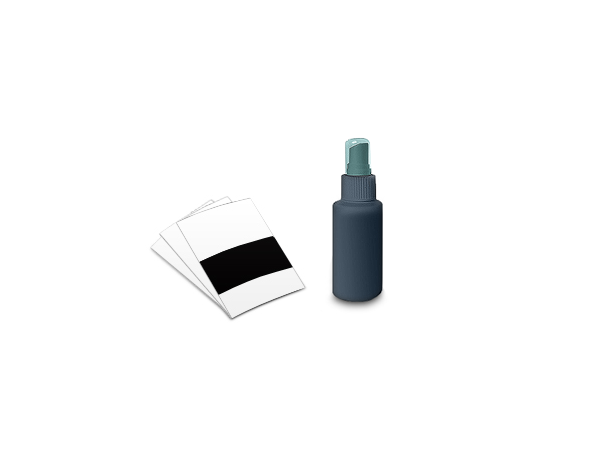 cleaning & calibration kit for card scanner