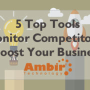 tools to monitor competition