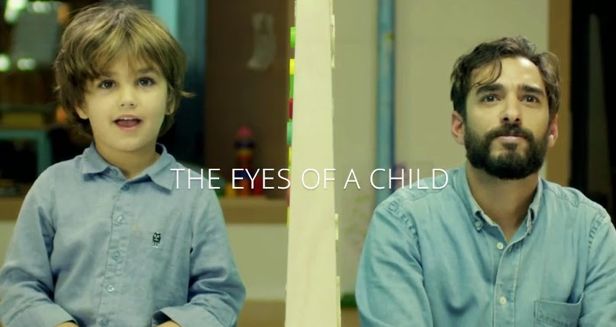 eyes of child marketing campaign